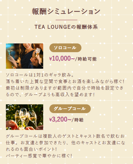 【2025年版】ギャラ飲みアプリ「TEA LOUNGE」の魅力を徹底解説!